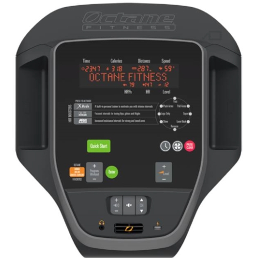 Octane Fitness xRide XR6000s Recumbent Seated Elliptical with Standard Console (Refurbished)