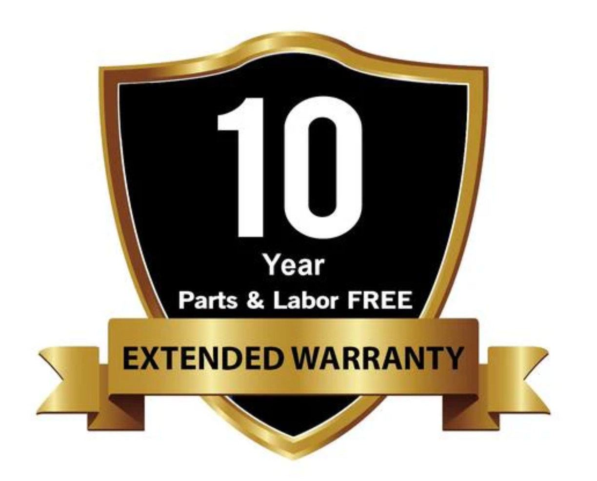 Extended 10 Year Warranty